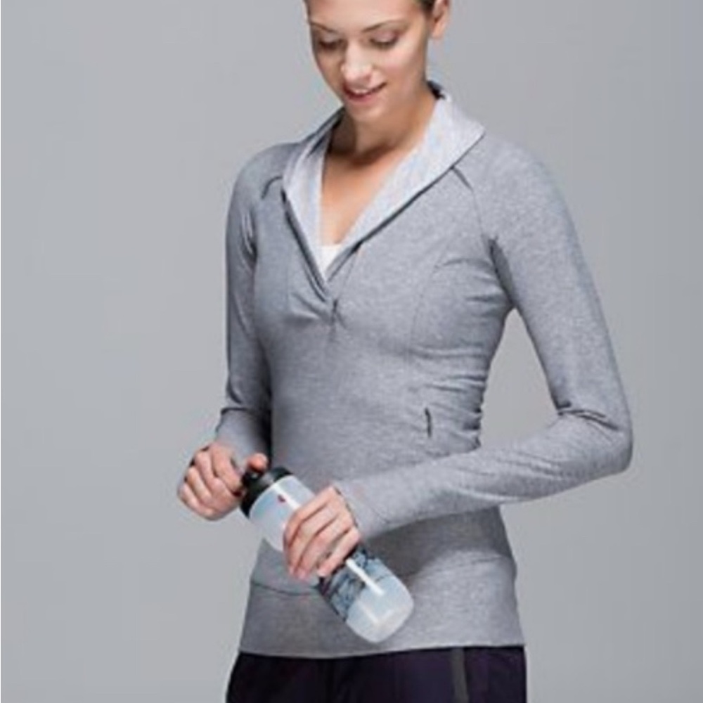 lululemon athletica Gray Long Sleeve Top